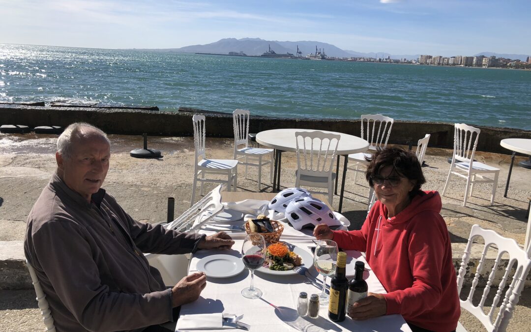 Die vierte Radtour führt an den Strand la Caleta